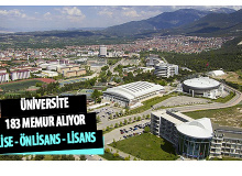 Pamukkale Üniversitesi Lise Önlisans Lisans 183 Memur Alıyor