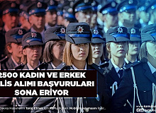Polis Alımında 2500 Kadın ve Erkek Polis Alınacak Başvuru Son Günü Ne Zaman