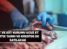 Ucuz Etler Tarım ve Kredi Kooperatiflerinde de Satılacak