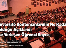 Üniversite Kontenjanlarının Ne Kadar Dolduğu Açıklandı Kaç Öğrenci Yerleşti