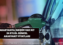 Akaryakıta İndirim Geliyor Mu? 24 Eylül Güncel Akaryakıt Fiyatları