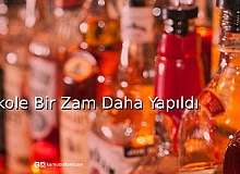 Alkole Bir Zam Daha Yapıldı
