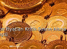 Altın Fiyatları Psikolojik Sınırın Altına Düştü