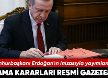 Atama Kararları Resmi Gazete'de Yayımlandı