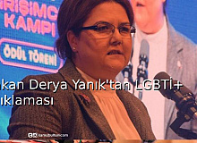 Bakan Derya Yanık'tan LGBTİ+ Açıklaması