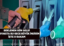 Beklenen Gün Geldi Akaryakıta Gece Yarısı Dev İndirim