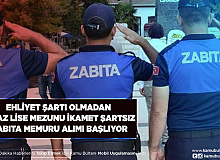 Belediye Ehliyet Şartı Olmadan Zabıta ve Memur Alımı Başvuruları Başlıyor