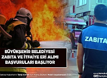 Büyükşehir Belediyesi Kadın ve Erkek Adaylardan Oluşan İtfaiye Eri ve Zabıta Memuru Alımı İçin Başvurular Başlıyor Başvurularda Bu Şartlar Geçerli Olacak