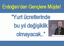 Cumhurbaşkanı Erdoğan'dan Gençlere Müjde