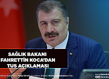 Fahrettin Koca’dan TUS Açıklaması