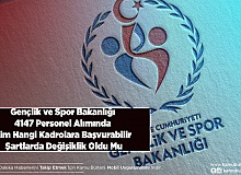 Gençlik ve Spor Bakanlığı 4147 Personel Alımından Kim Hangi Kadrolara Başvurabilir Şartlarda Değişiklik Oldu Mu