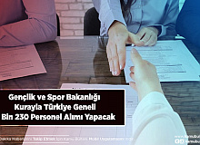 Gençlik ve Spor Bakanlığı Kurayla 2 Bin 230 Personel Alımı Yapacak Üst Yaş Sınırı Yok