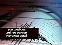 İzmir'de Deprem Meydana Geldi