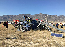 Marmaris’teki Yangını Söndürmeye Giden Helikopter Düştü Ölü ve Yaralılar Var