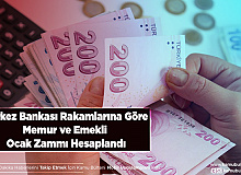Merkez Bankası Verilerine Göre Memur ve Emekli Ocak Zammı Hesaplandı