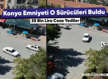 Otoyolda Karşılıklı Drift Atan Sürücülere 26 Bin Lira Ceza