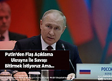 Putin’den Flaş Açıklama Ukrayna İle Savaşı Bitirmek İstiyoruz Ama…
