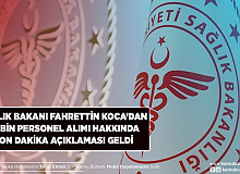 Sağlık Bakanı Fahrettin Koca’dan 85 Bin Personel Hakkında Açıklama Geldi