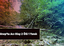 Sinop’ta Acı Olay 2 Ölü 1 Yaralı