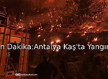 Son Dakika: Antalya Kaş'ta Yangın!
