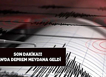 Van'da Deprem Meydana Geldi