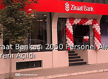 Ziraat Bankası 2050 Personel Alım Ekranı Açıldı