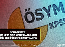 2022 KPSS Ortaöğretim Sınav Giriş Belgeleri Erişime Açıldı Giriş Yerleri İçin Tıklayın