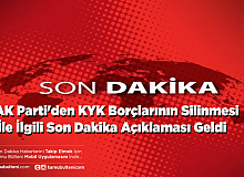 AK Parti'den KYK Borçlarının Silinmesi İle İlgili Son Dakika Açıklaması Geldi
