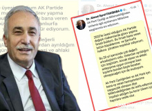 AKP’li Ahmet Eşref Fakıbaba İstifa Etti