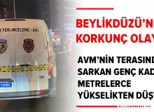 AVM'de Korkunç Olay! Metrelerce Yüksekten Düştü
