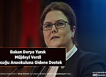 Bakan Derya Yanık Müjdeyi Verdi Çocuğu Anaokuluna Gidene Destek