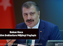 Bakan Koca İntörn Doktorlara Müjdeyi Paylaştı