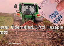 Destek Ödemeleri,Çiftçi Hesaplarına Yattı