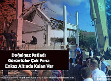 Doğalgaz Patladı Görüntüler Çok Fena Enkaz Altında Kalan Var
