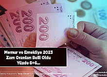 Emekli ve Memurun 2023 Toplu Sözleşme Zammı Belli Oldu Yüzde 8+6…