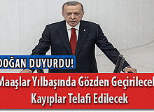 Erdoğan Duyurdu! Maaşlar Yılbaşında Gözden Geçirilecek, Kayıplar Telafi Edilecek
