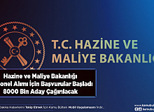 Hazine ve Maliye Bakanlığı Personel Alımı İçin Başvurular Başladı 8000 Bin Aday Çağırılacak Başvuruları Kaçırmayın