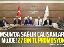 İl Sağlık Müdürlüğü'nden 27 Bin Liralık Promosyon Anlaşması Geldi