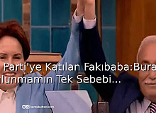 İYİ Parti’ye Katılan Fakıbaba: Burada Bulunmamın Tek Sebebi...