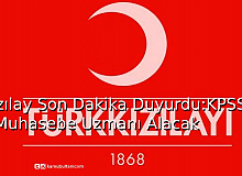 Kızılay Son Dakika Duyurdu: KPSS'siz Muhasebe Uzmanı Alınacak