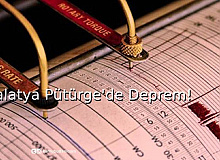Malatya Pütürge’de Deprem!