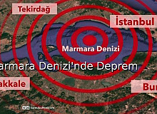 Marmara Denizi’nde Deprem!