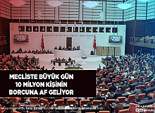 Mecliste Büyük Gün 10 Milyon Kişinin Borcuna Af Geliyor