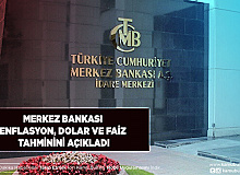 Merkez Bankası Enflasyon Faiz ve Dolar Tahminini Açıkladı