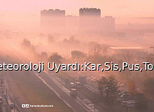 Meteoroloji Uyardı: Kar, Sis, Pus, Toz...
