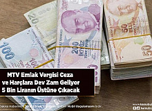 MTV Emlak Vergisi Ceza ve Harçlara Dev Zam Geliyor