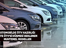 Otomobilde ÖTV Düşürme Hazırlığı İşte ÖTV’si Düşmesi Beklenen Muhtemel Modeller