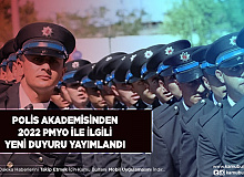 Polis Akademisinde 2022 PMYO ile İlgili Yeni Duyuru Geldi 2. Yedek Planlama Sonucu Açıklandı