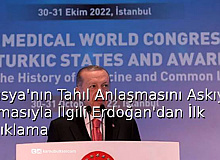 Rusya'nın Tahıl Anlaşmasını Askıya Almasıyla İlgili Erdoğan'dan İlk Açıklama