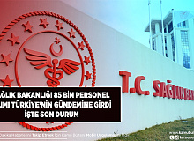 Sağlık Bakanlığı 85 bin Personel Alımı Türkiye Gündemine Girdi İşte Son Durum